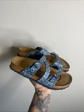 Birkenstock | Women’s Birki's Salina Sandals Size 6 Music Note Pattern